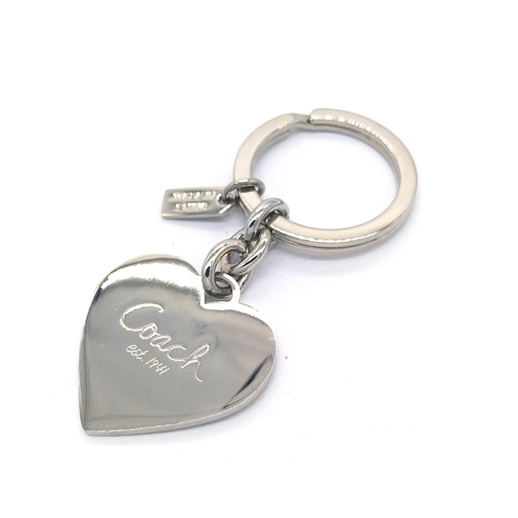 Vintage COACH Legacy Signature Rainbow Keychain Fob Purse Charm-RARE #92109 - Picture 7 of 10